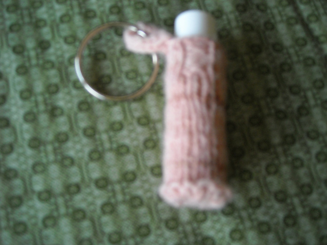 Lip Balm Cosy Keyring