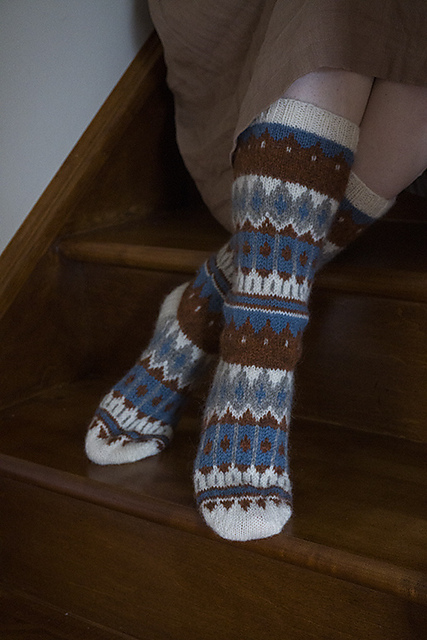 Cozy cottage socks