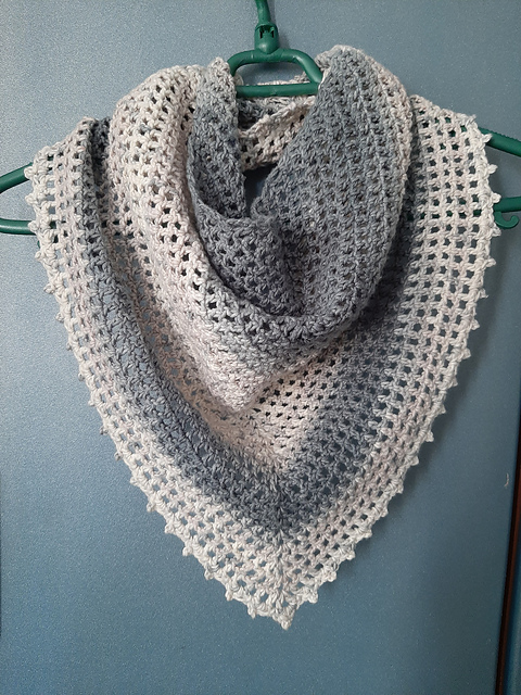 Spring Summer One Skein Shawl