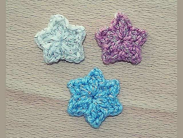Crochet Star Christmas Ornament Two patterns