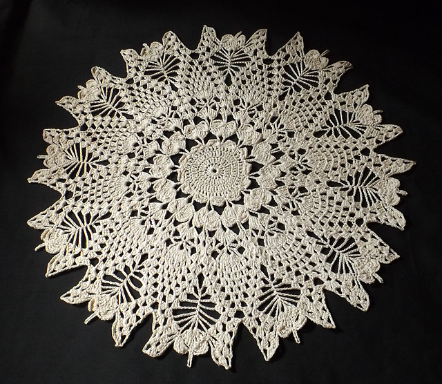 Angel Whispers Doily