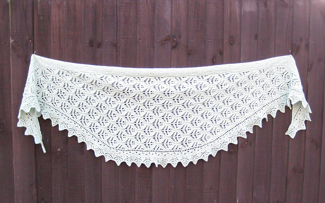 Bed of Flowers Shawl
