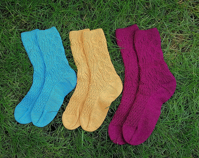 Waterfall Socks