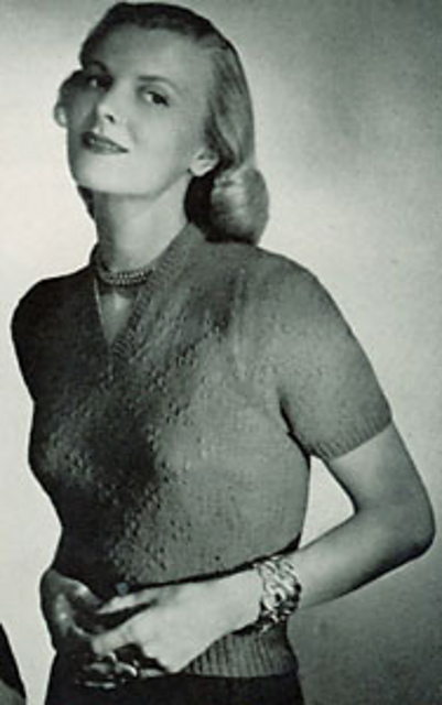 V-neck Pullover No. 5324