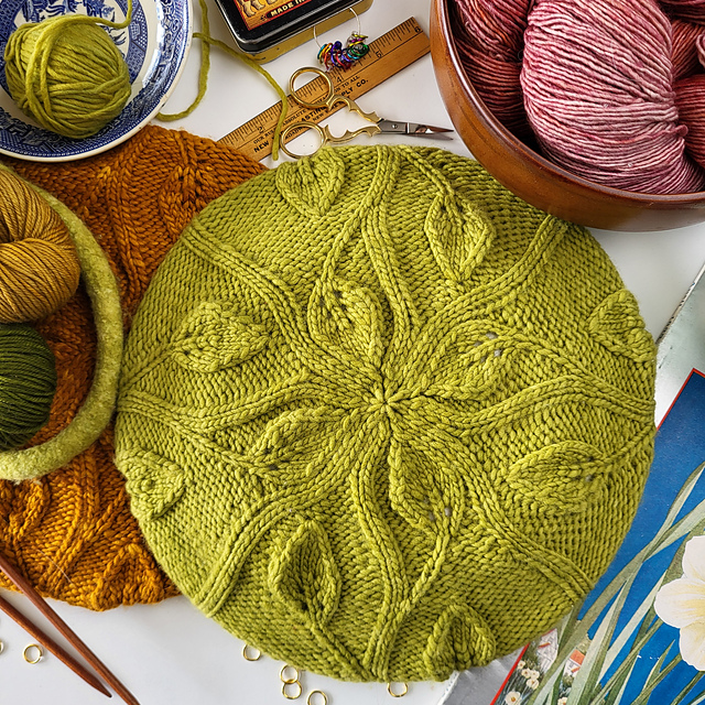 Tuscan Leaves Hat