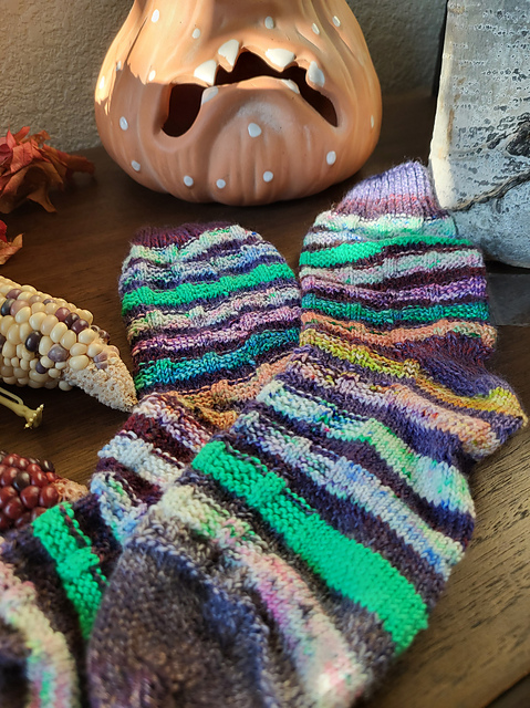 Basketweave Socks