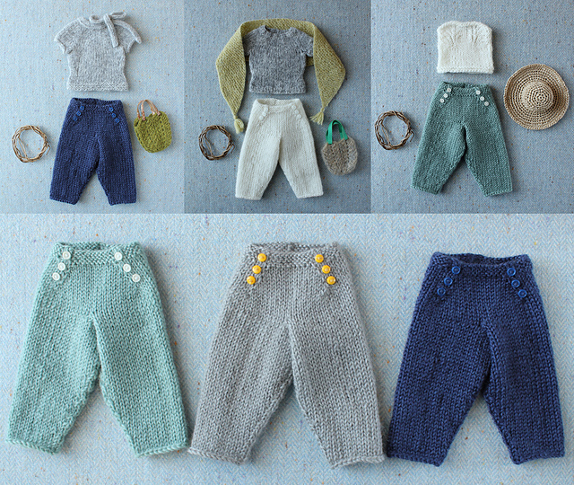 Keito's Buttoned Pants