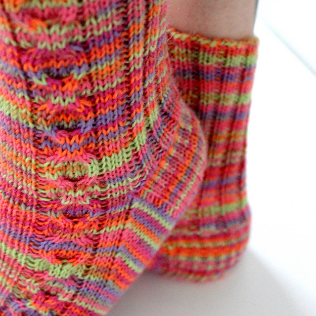Bubbling Socks