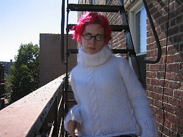Bell Sleeved Cabled Pullover