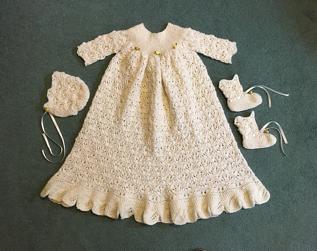 Trillium Christening Set