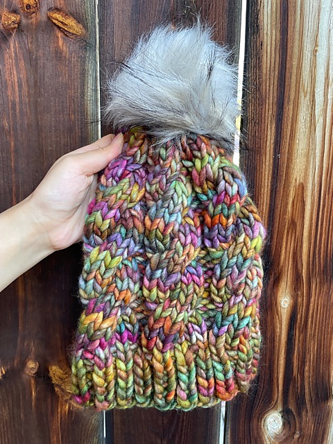 Simple Swirl Beanie