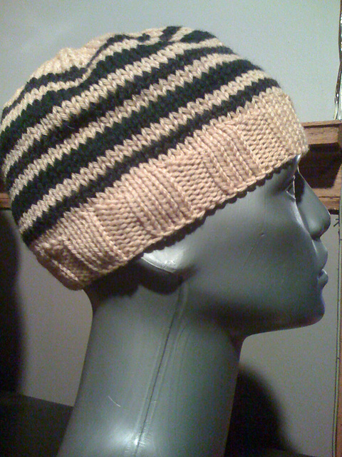 Striped Beanie