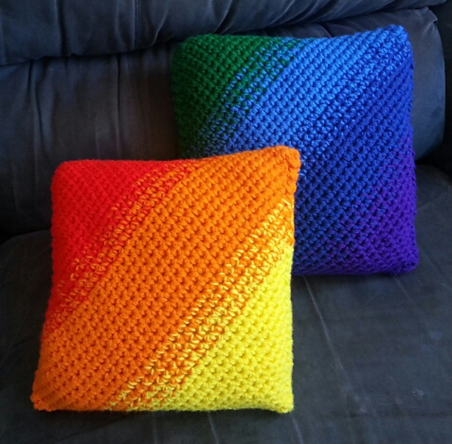 Rainbow Collection - Ombre Pillow Set