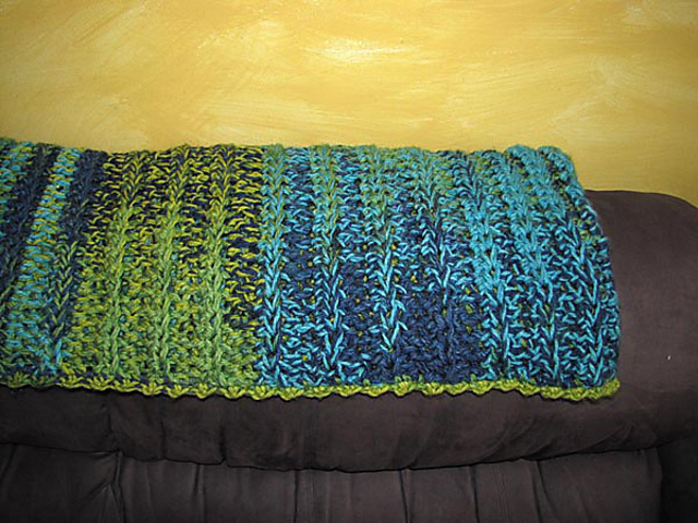 See My Stitches Color Party Throw