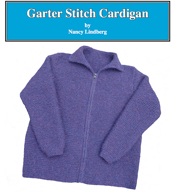 NL25 Garter Stitch Cardigan