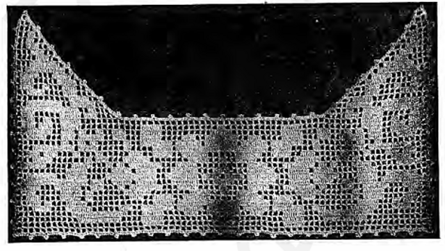 New Collar in Filet-Crochet