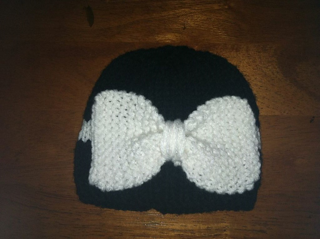 Baby Bow Beanie