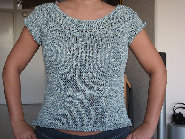 Sleeveless or Short-sleeved Summer Top