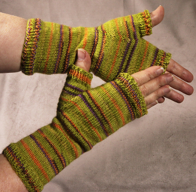 Cheerful Fingerless Gloves