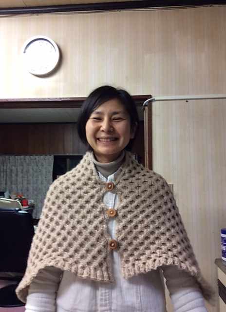 M.Honeycomb Shawl