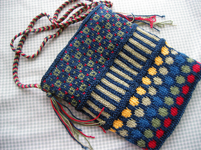 Dots and Stripes purse