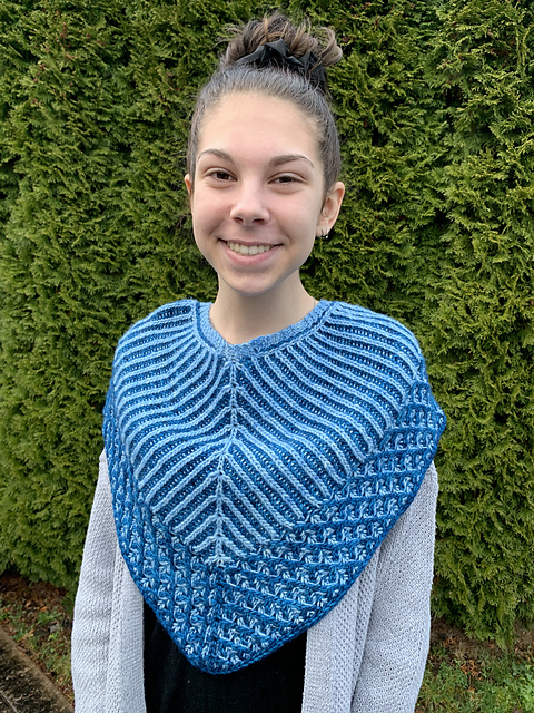 Burnished Brioche Cowl