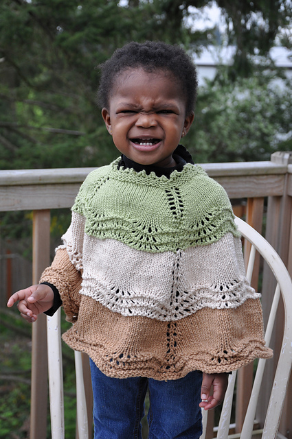 Twirly Poncho