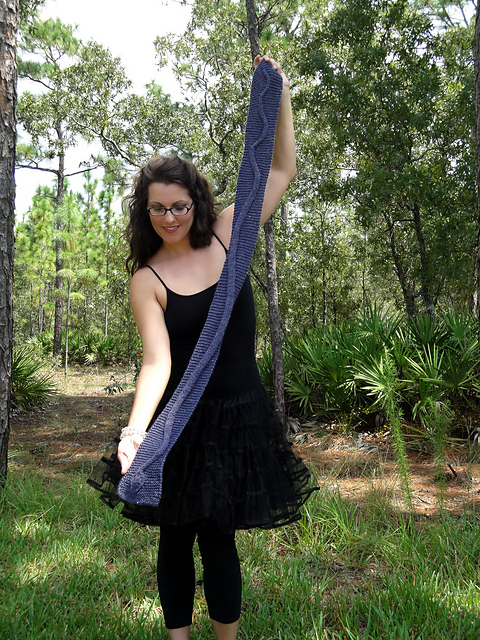 Garter Snake Scarf
