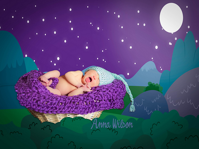 Newborn Long Stocking Cap