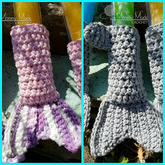 Shark/Mermaid Tail Ice Pop cozy
