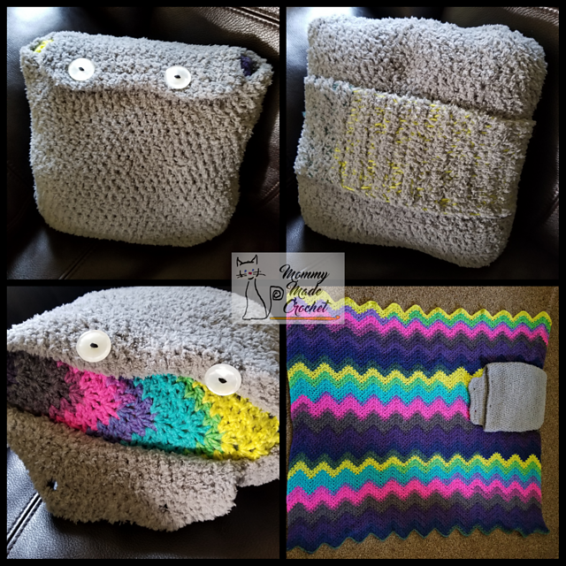 Convertible Travel Pillow Blanket