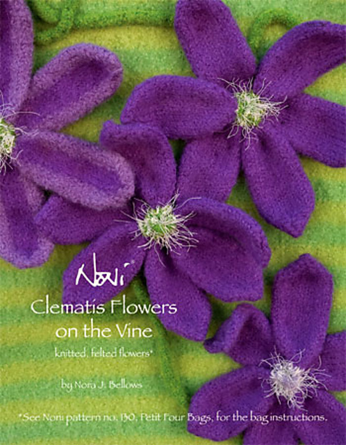 #216 Clematis Flowers on the Vine