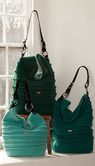 Bedouin Felted Shoulder Bag in 3 Sizes