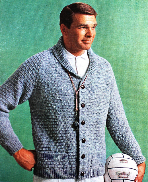 Shawl-Collar Cardigan