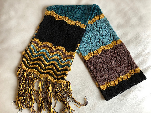 Magnificent Striped Scarf
