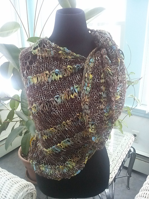 Shimmery Elegance Shawl