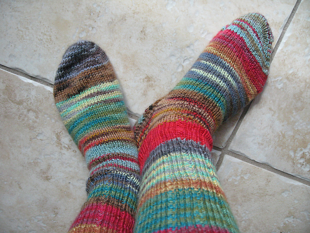 Toe Up Socks