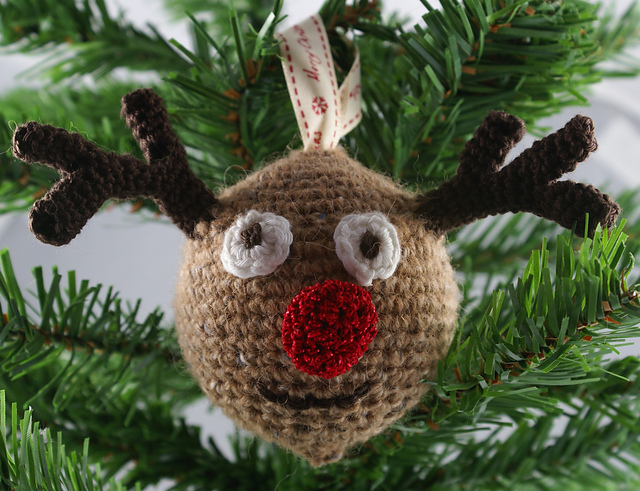 Reindeer Christmas Bauble