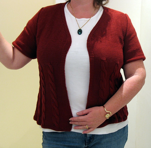 #21 Cabled Cardi