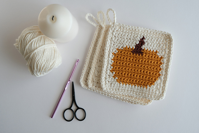 Pumpkin Pot Holder