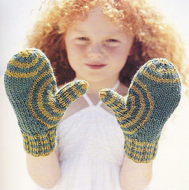 Target Wave Mittens