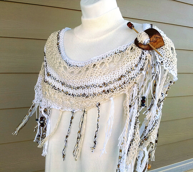 Opal Pima Summer Shawl