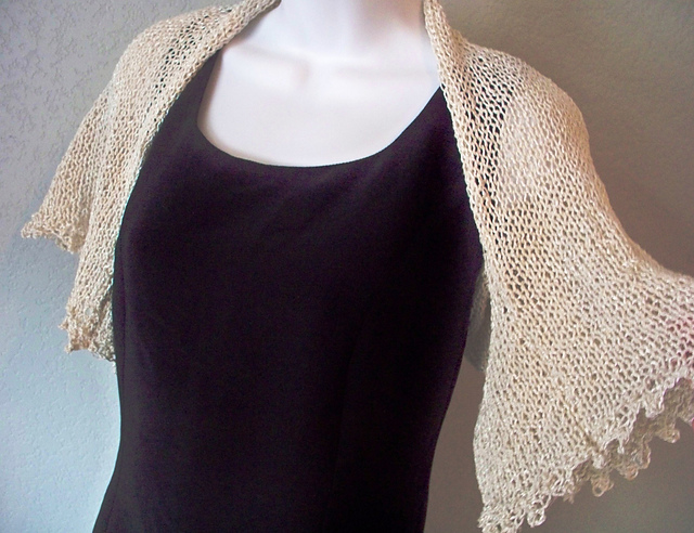 "Vanya" Tussah Silk Shrug