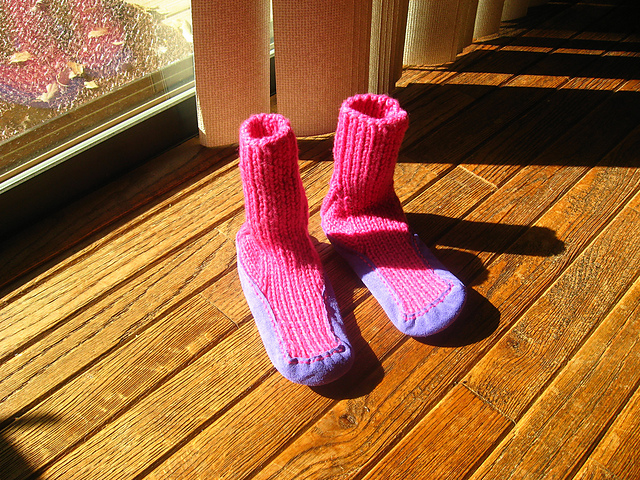 Suede Soled Slippers