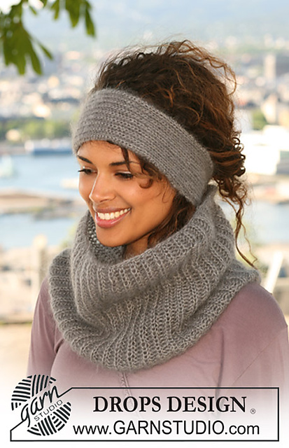 125-8 a - Neck warmer in English Rib