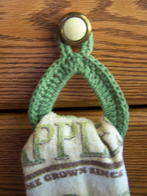 Dish Towel Ring - Knob Edition
