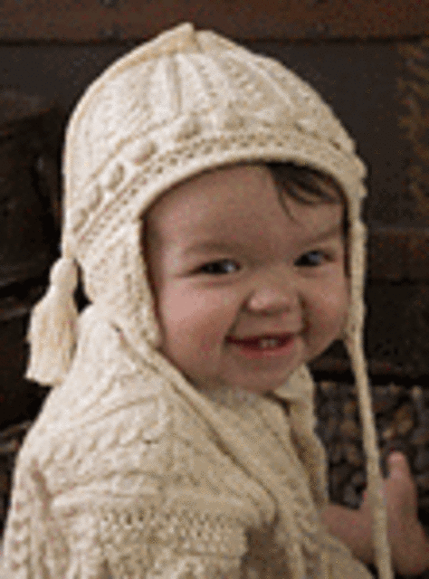 Aran Hat with Earflaps