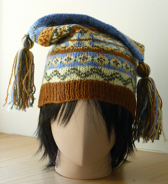 Fair Isle Sampler hat