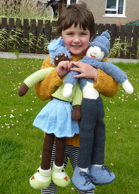 Knitted 'Rag' Dolls