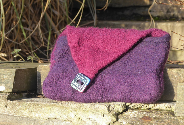 Goshen Pass Felted Clutch